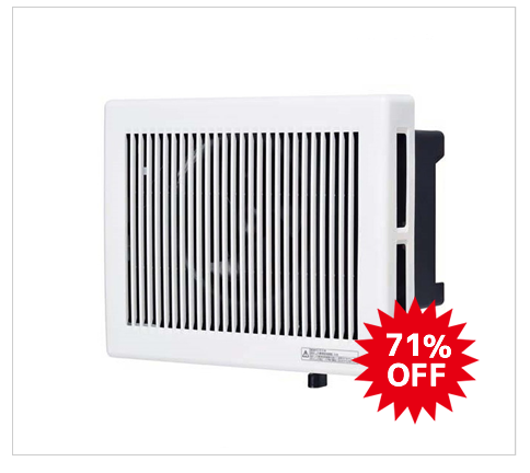 浴室用換気扇壁押込形