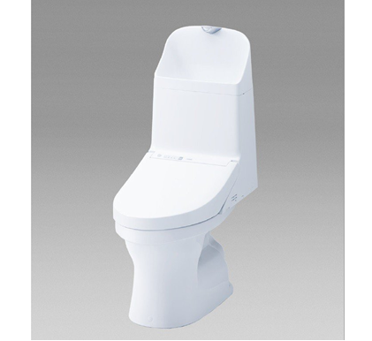 ⑤TOTO清潔、節水で心地よいウォシュレット一体形便器
